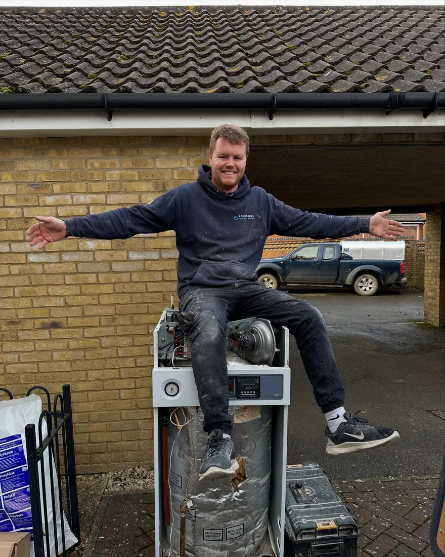 Pete, owner of Addisons Plumbing & Heating